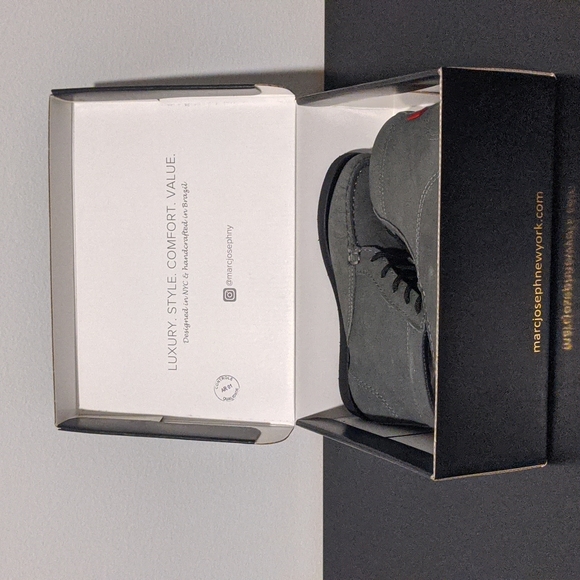 Mark Joseph New York toddler boys size 12 dress shoes Gray - Picture 6 of 6